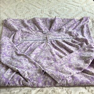 Lavender Floral Nightgown